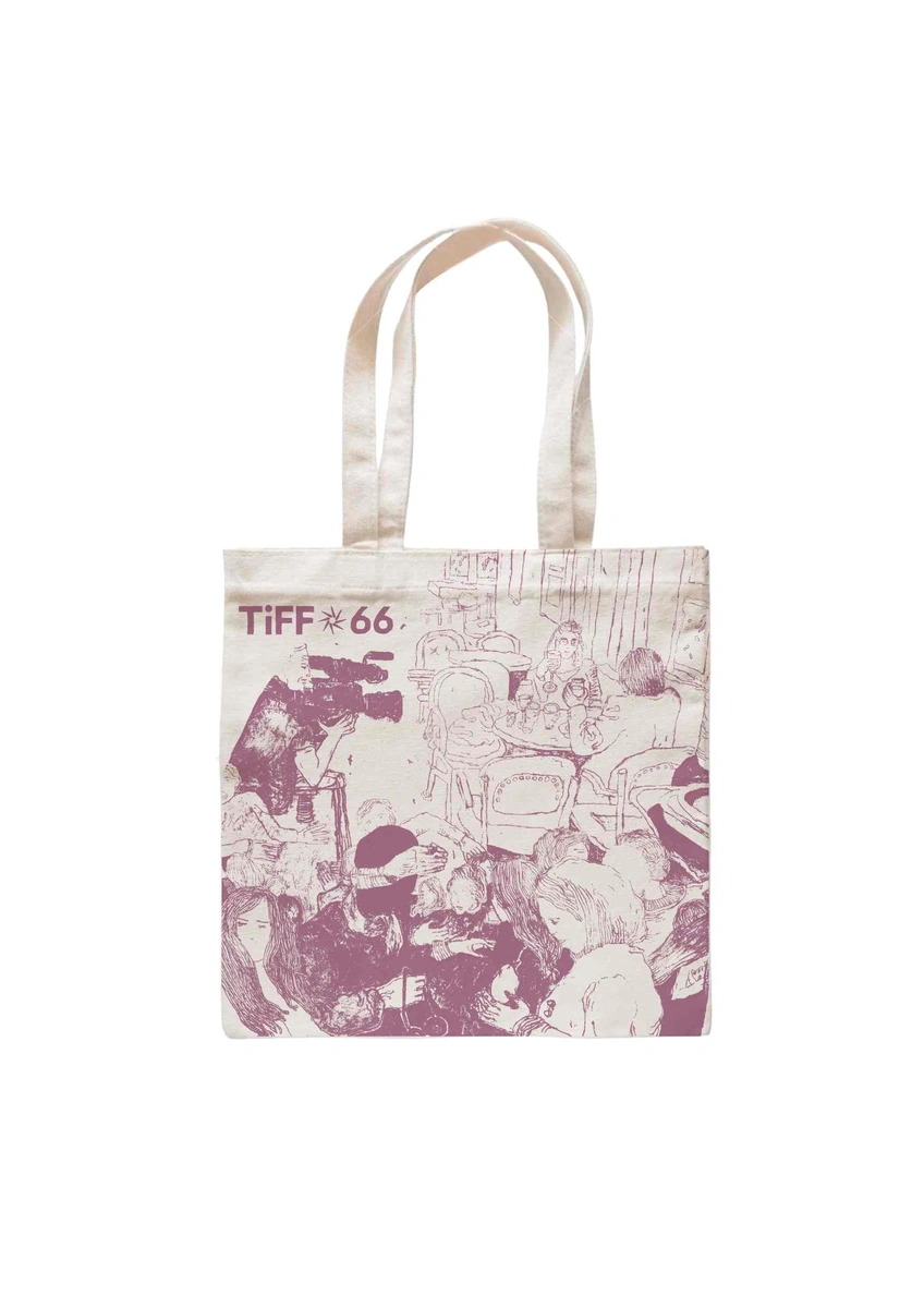 Collectible tote bag of the 66th TIFF