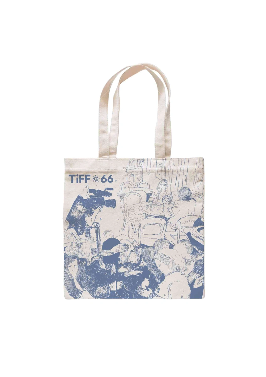 Collectible tote bag of the 66th TIFF
